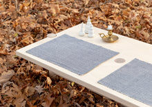 Load image into Gallery viewer, handwoven placemats navy

